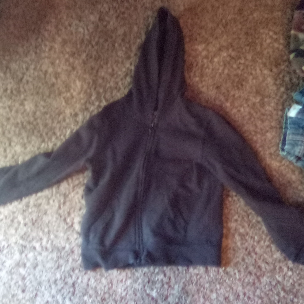 Black hoodie